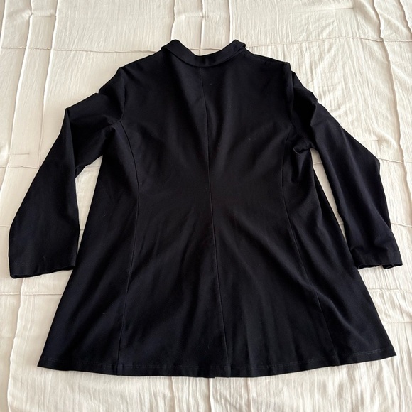 Eileen Fisher Black Stretch Jacket Blazer – Petite Large - Picture 4 of 4